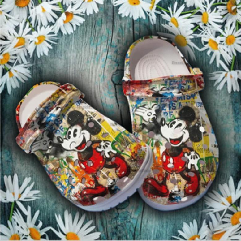 Mickey Mouse Crocs Clog Shoes