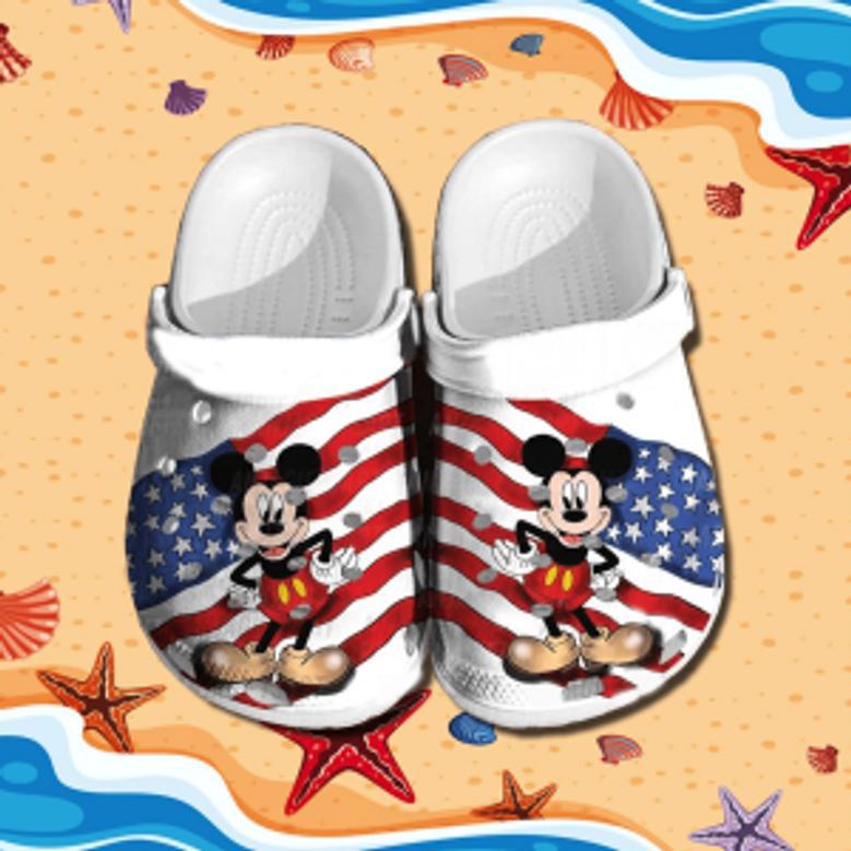 Mickey Mouse Crocs Clog Shoes