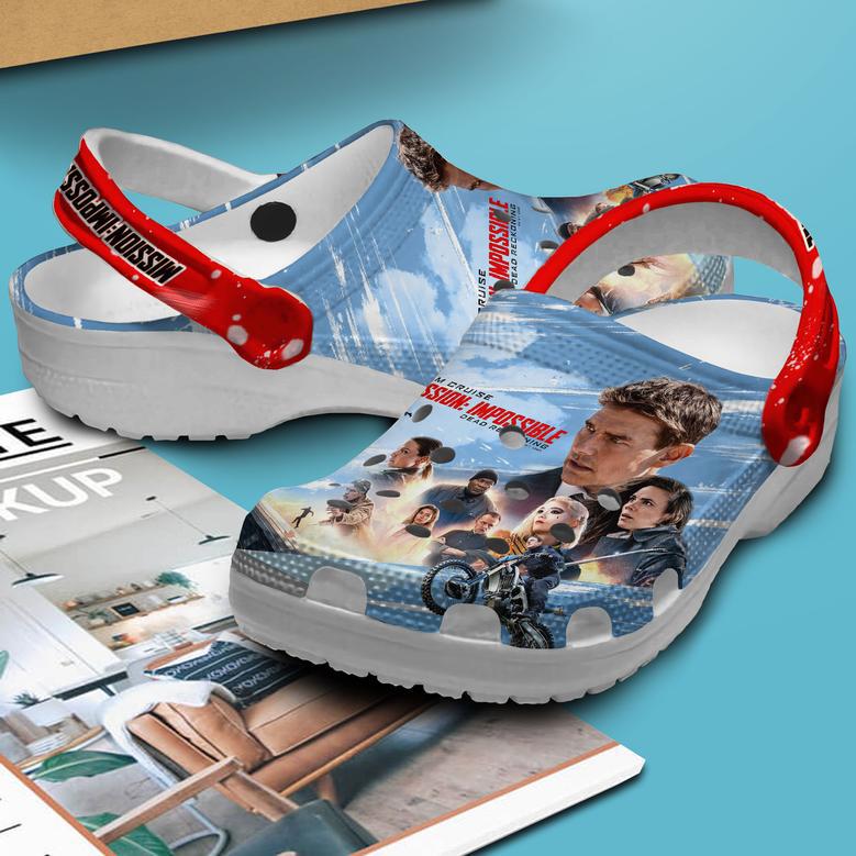 Mission Impossible Movie Crocs Crocband Clogs Shoes For Men Women And Kids