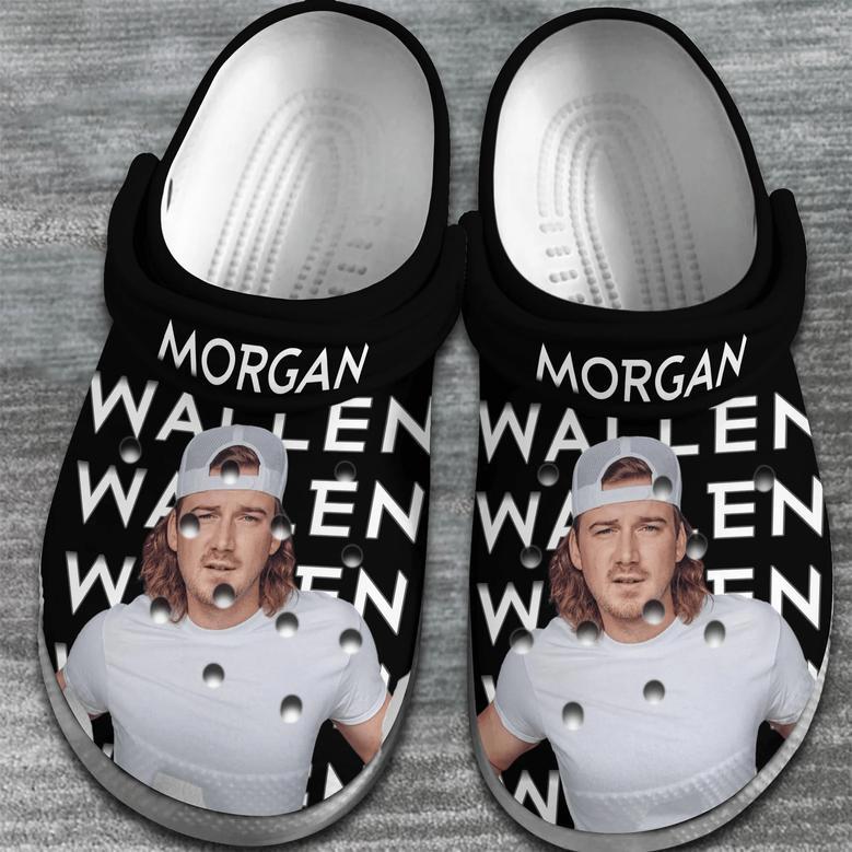 Morgan Wallen Music Crocs Crocband Clogs Shoes