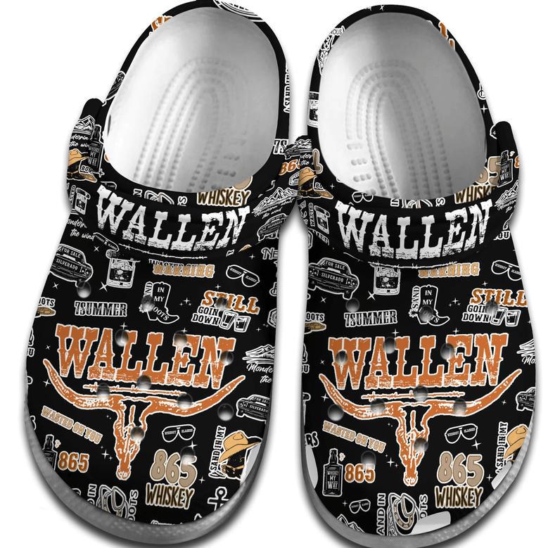 Morgan Wallen Music Crocs Crocband Clogs Shoes