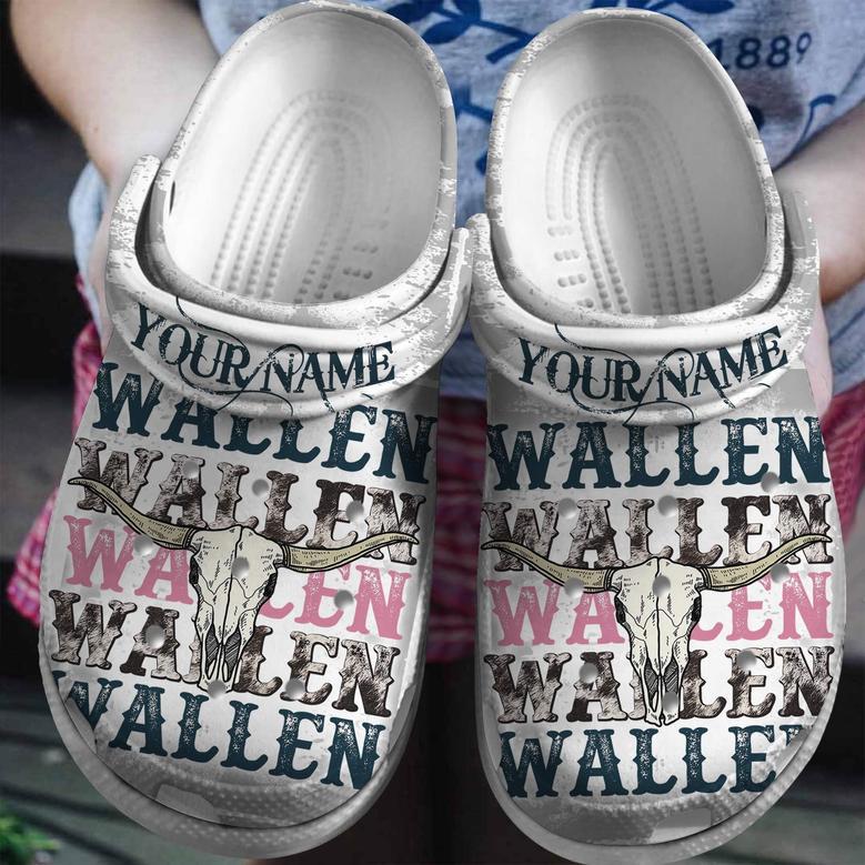 Morgan Wallen Music Crocs Crocband Clogs Shoes