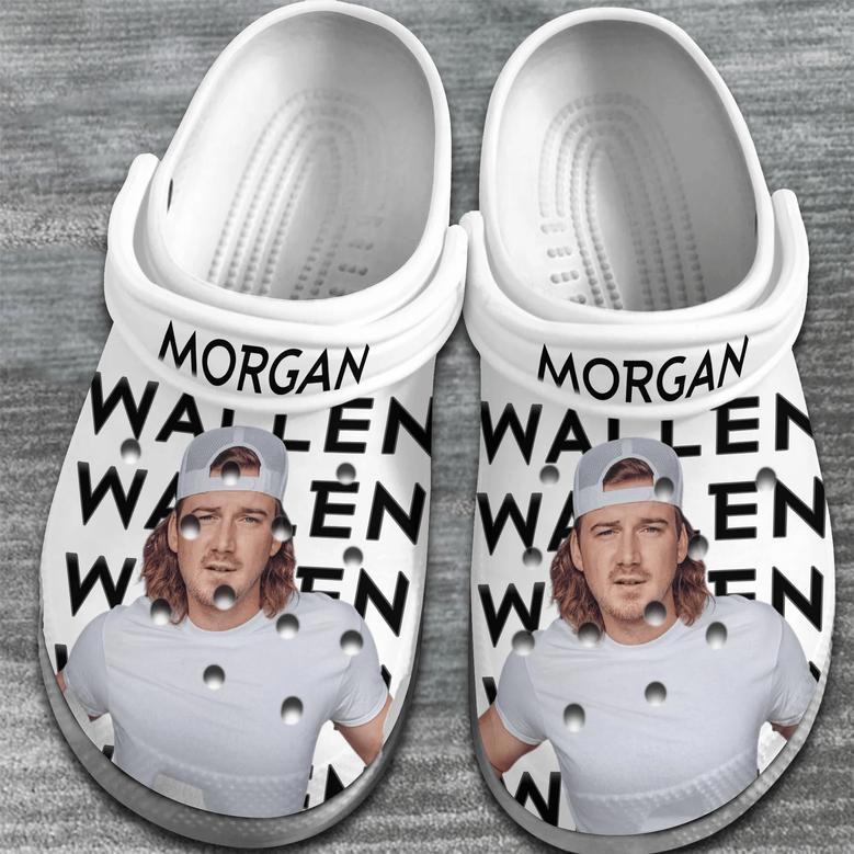 Morgan Wallen Music Crocs Crocband Clogs Shoes