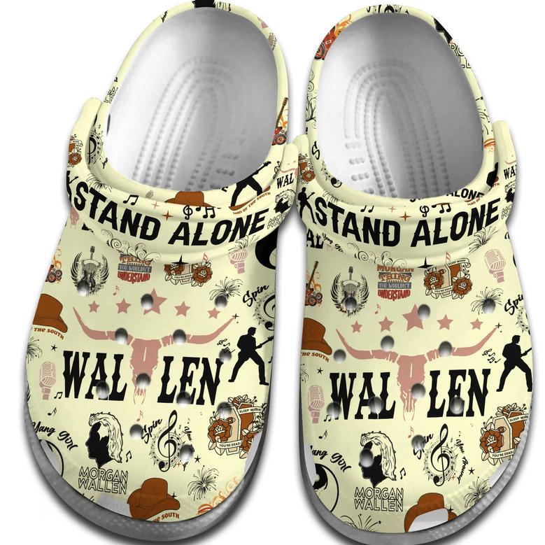 Morgan Wallen Music Stand Alone Ep Crocs Crocband Clogs Shoes