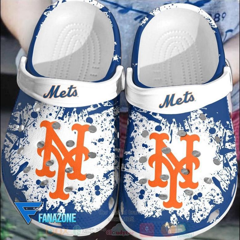 New York Mets Mlb Sport Crocs Clogs Crocband Shoes