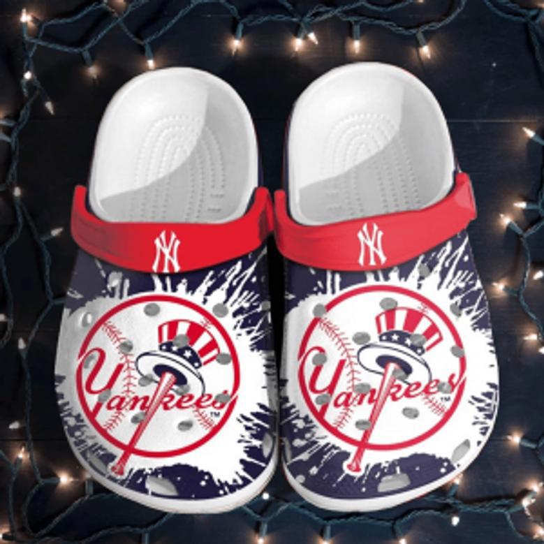 New York Yankees Crocs Clog Shoes