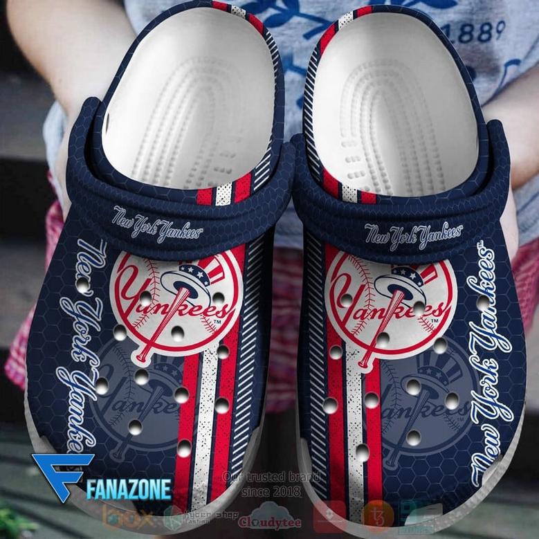 New York Yankees Mlb Sport Crocs Clogs Crocband Shoes