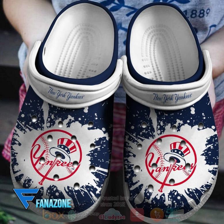 New York Yankees Mlb Sport Crocs Clogs Crocband Shoes