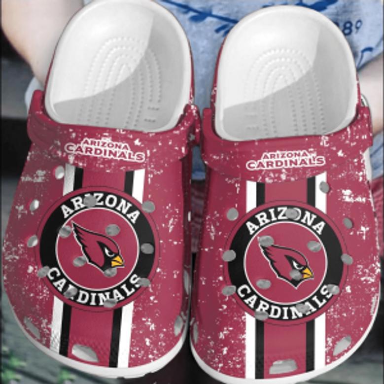 Nfl Arizona Cardinals Football Crocs Crocband Shoes Comfortable Clogs For Men Women