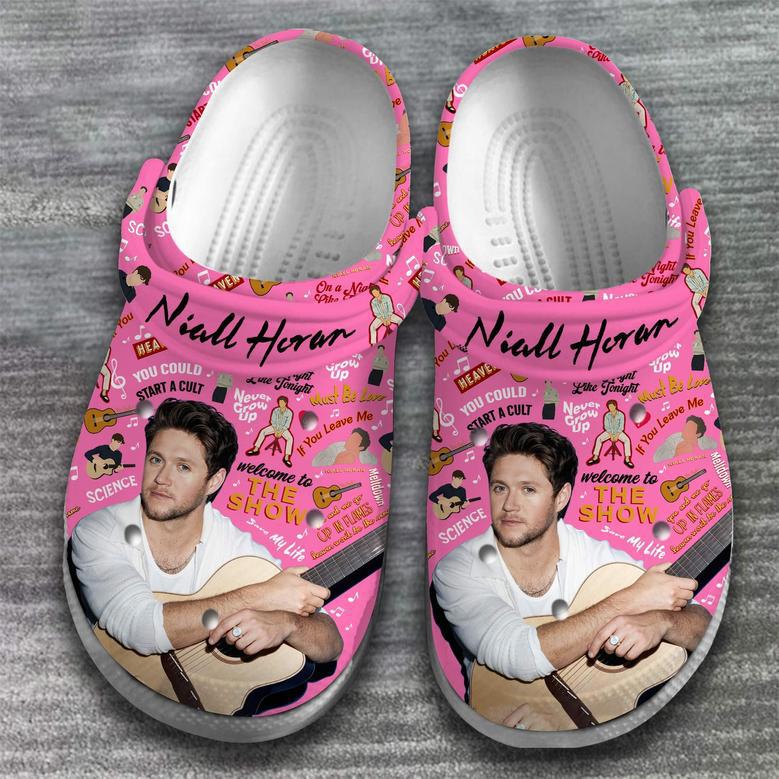 Niall Horan One Direction Band Music Crocs Crocband Clogs Shoes