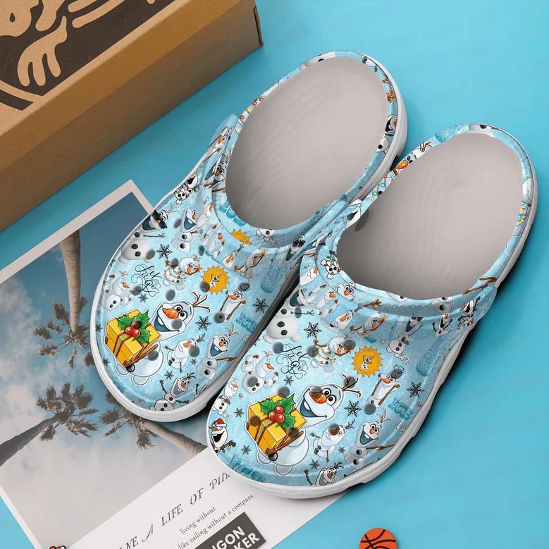 Olaf Frozen Movie Crocs Crocband Clogs Shoes