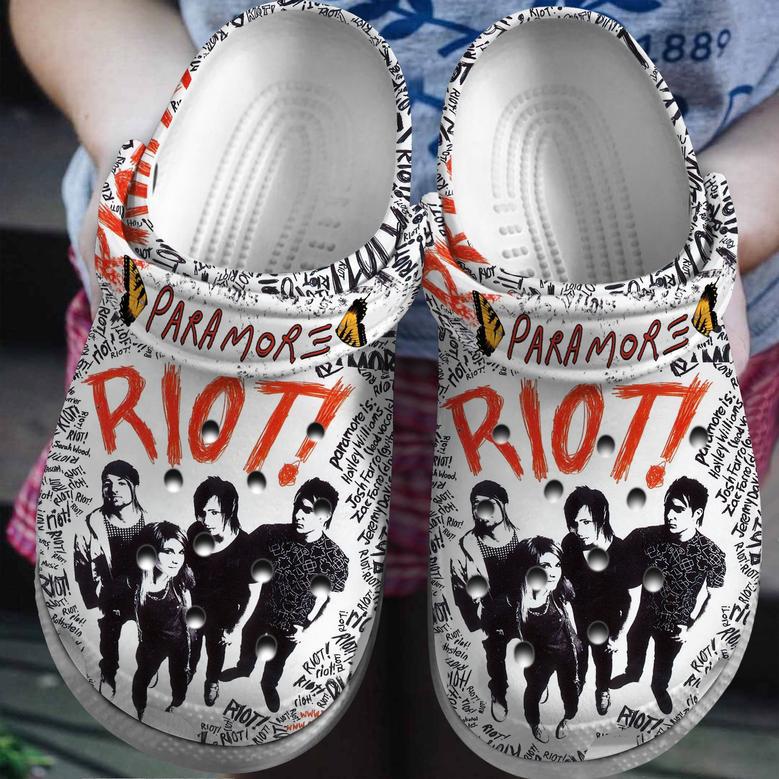 Paramore Band Music Crocs Crocband Clogs Shoes