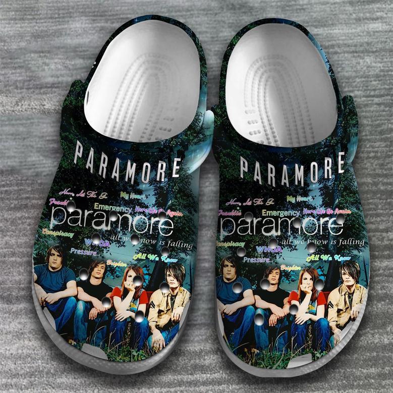 Paramore Band Music Crocs Crocband Clogs Shoes