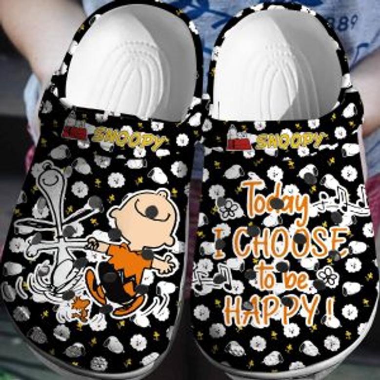 Peanuts Snoopy Crocs 3D Clog Shoes