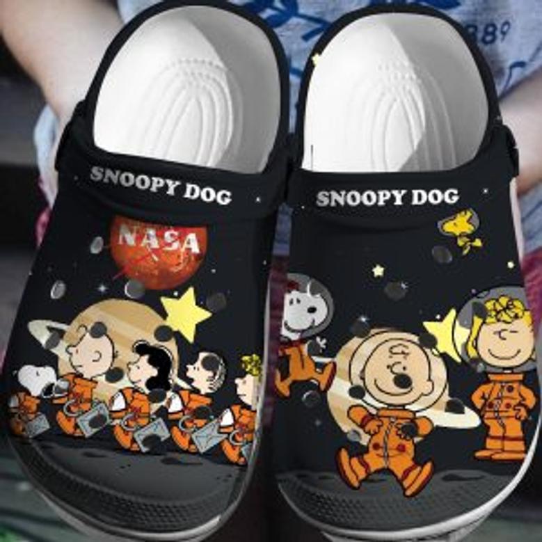 Peanuts Snoopy Crocs Crocband Shoes Clogs Comfortable 3D