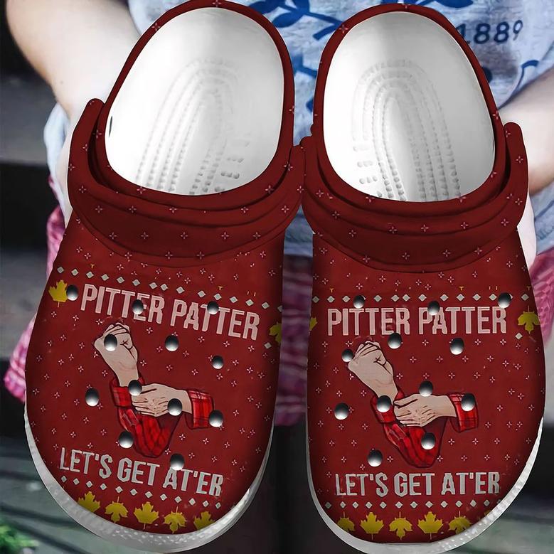 Pitter Patter Lets Get At Er Classic Clogs Shoes