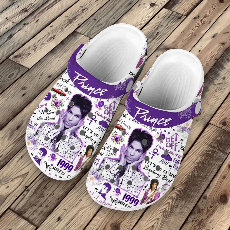 Prince Music Crocs Crocband Clogs Shoes For Men Women And Kids