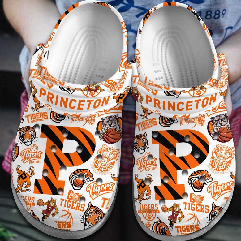 Princeton Tigers Ncaa Sport Crocs Crocband Clogs Shoes