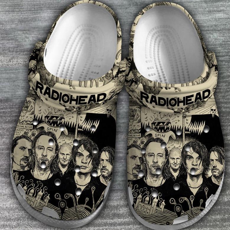 Radiohead Band Music Crocs Crocband Clogs Shoes