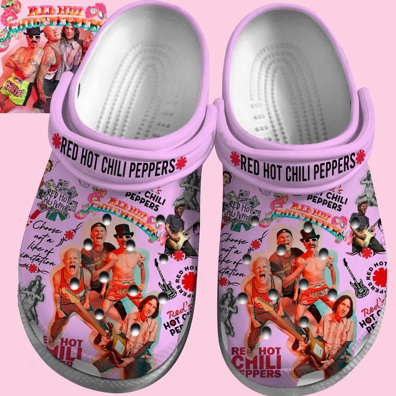 Red Hot Chili Peppers Band Music Crocs Crocband Clogs Shoes