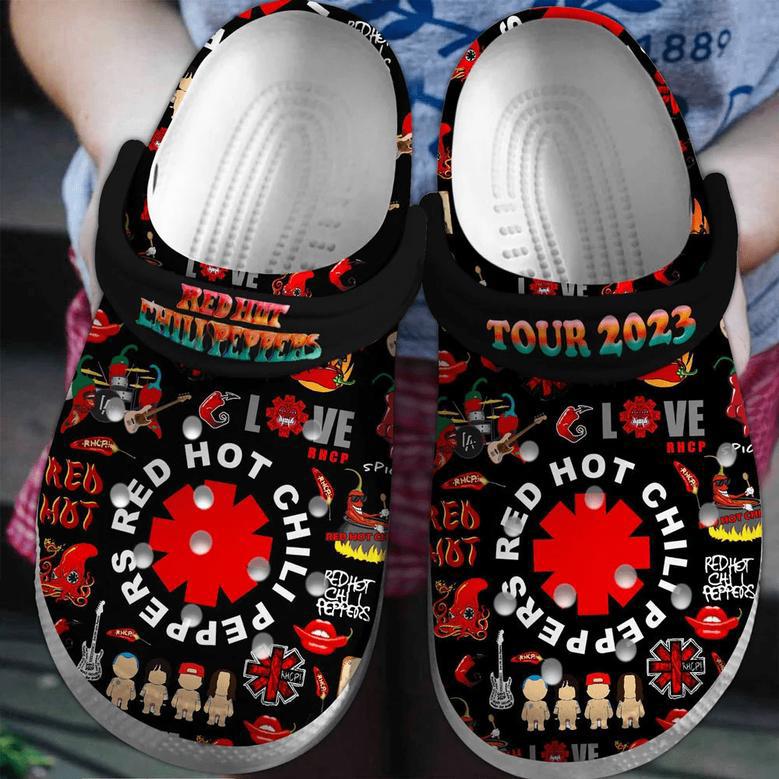 Red Hot Chili Peppers Rock Band Music Crocs Clogs Crocband Shoes