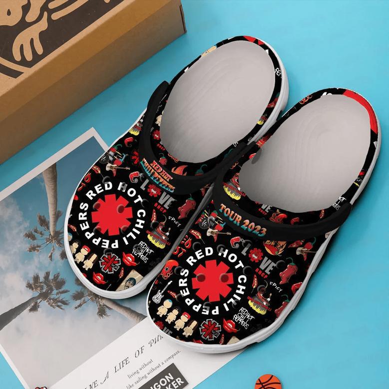 Red Hot Chili Peppers Rock Band Music Crocs Clogs Crocband Shoes