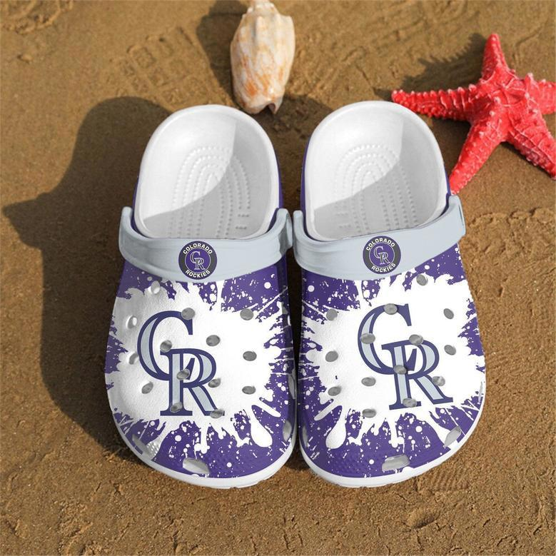 Rockies Gift For Fan 6 Clog Shoescrocband Clogs Comfy Footwe