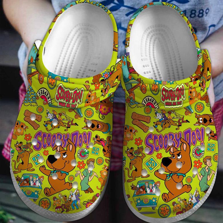 Scooby Doo Cartoon Crocs Crocband Clogs Shoes