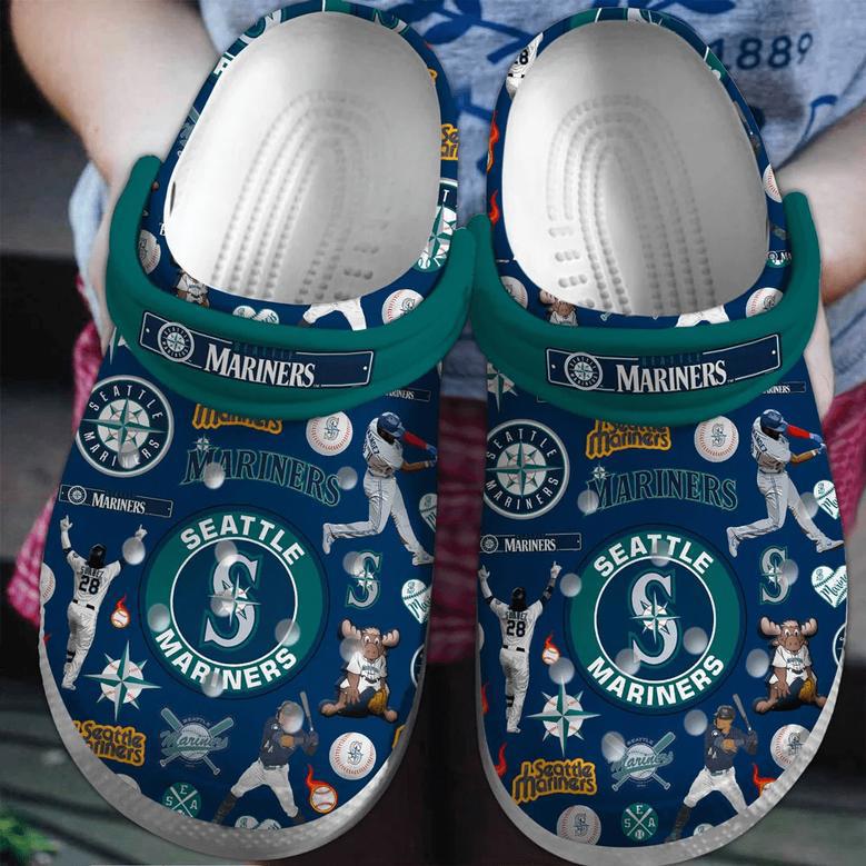 Seattle Mariners
Baseball Team Mlb Sport Crocs Clogs Crocband Shoes