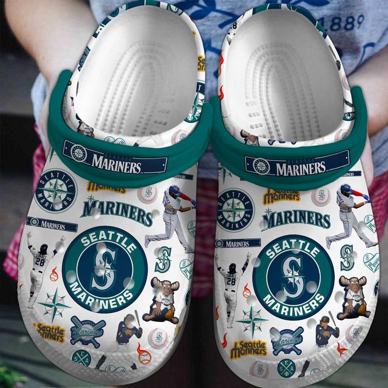 Seattle Mariners
Baseball Team Mlb Sport Crocs Clogs Crocband Shoes