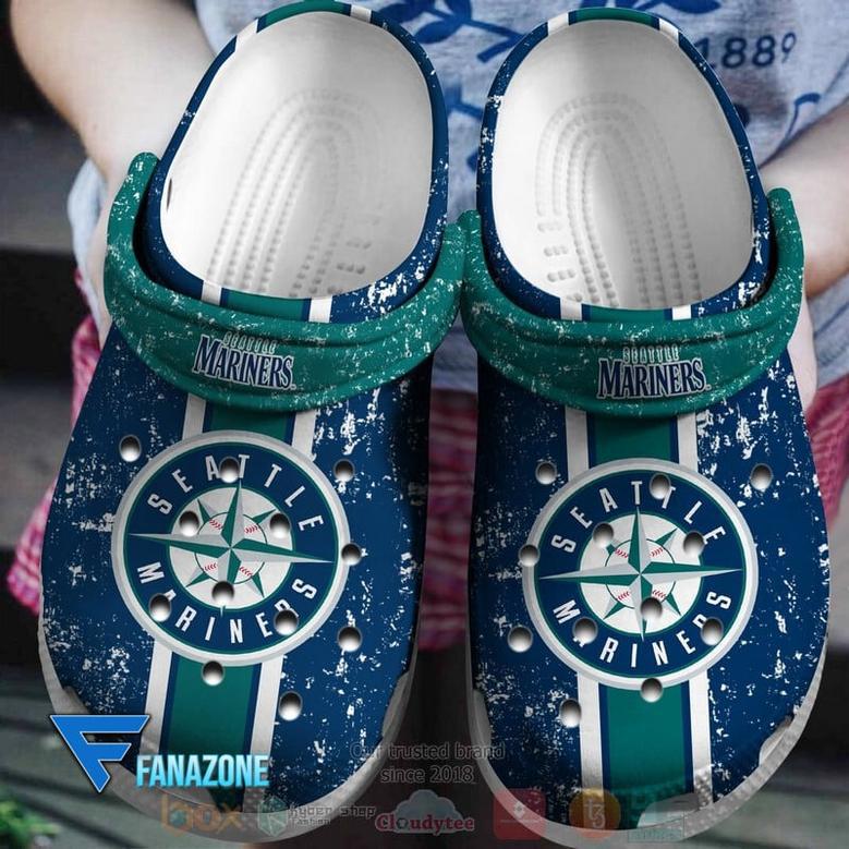 Seattle Mariners Mlb Sport Crocs Clogs Crocband Shoes