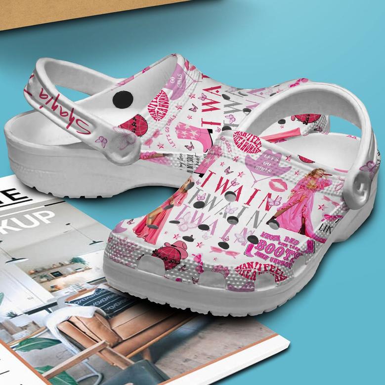 Shania Twain Music Crocs Crocband Clogs Shoes