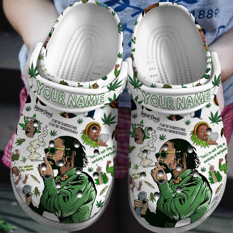 Snoop Dogg Rapper Music Crocs Crocband Clogs Shoes