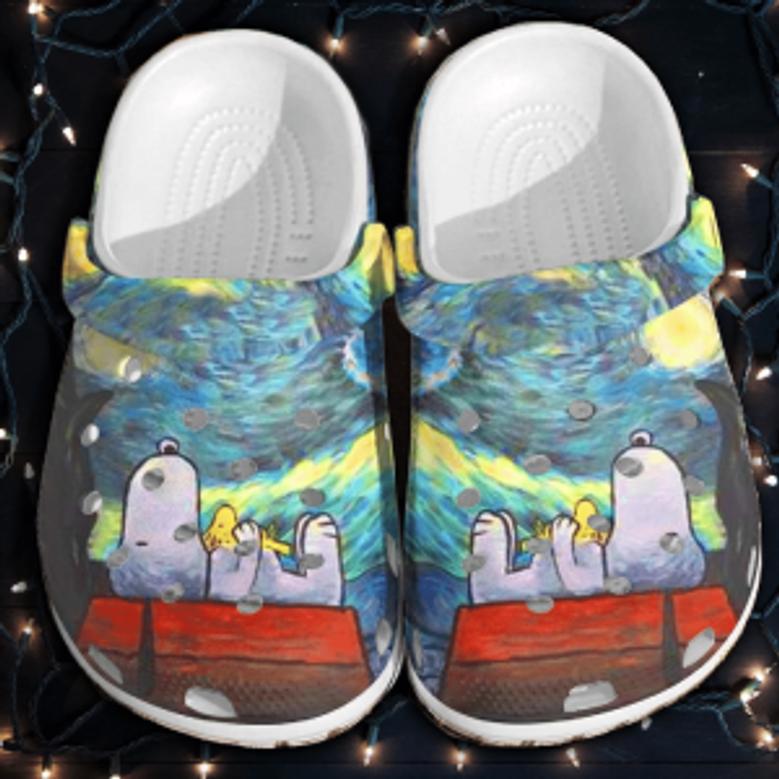 Snoopy Crocs Clog Shoes