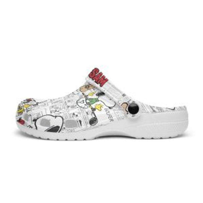 Snoopy Crocs Crocband Shoes Comfortable Clogs For Men Women New