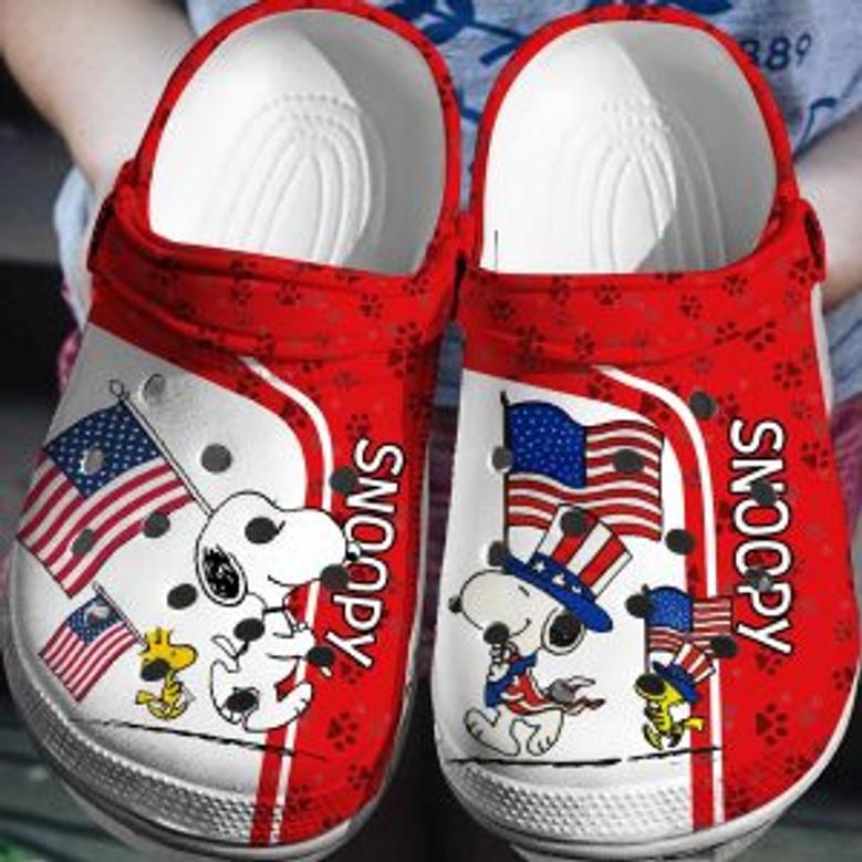 Snoopy Crocsband Crocs 3D Clog Shoes