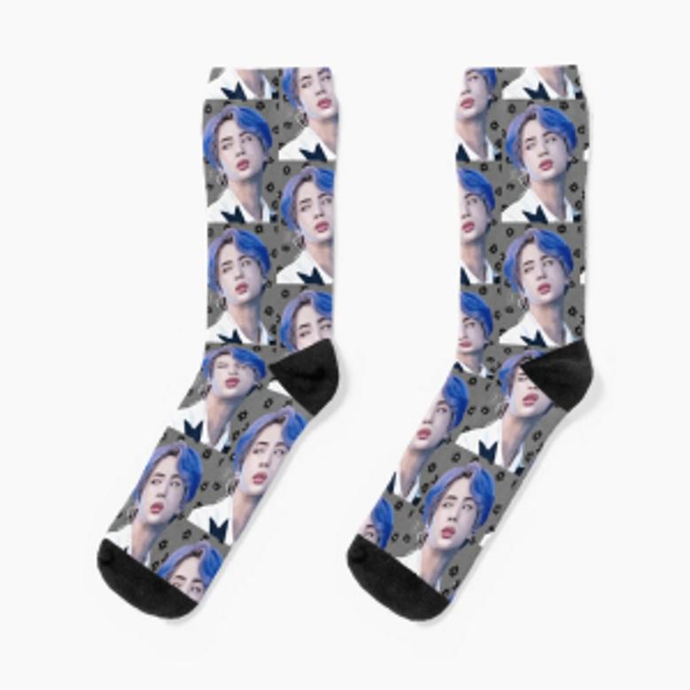 Soft Bts Idol Jin - Socks