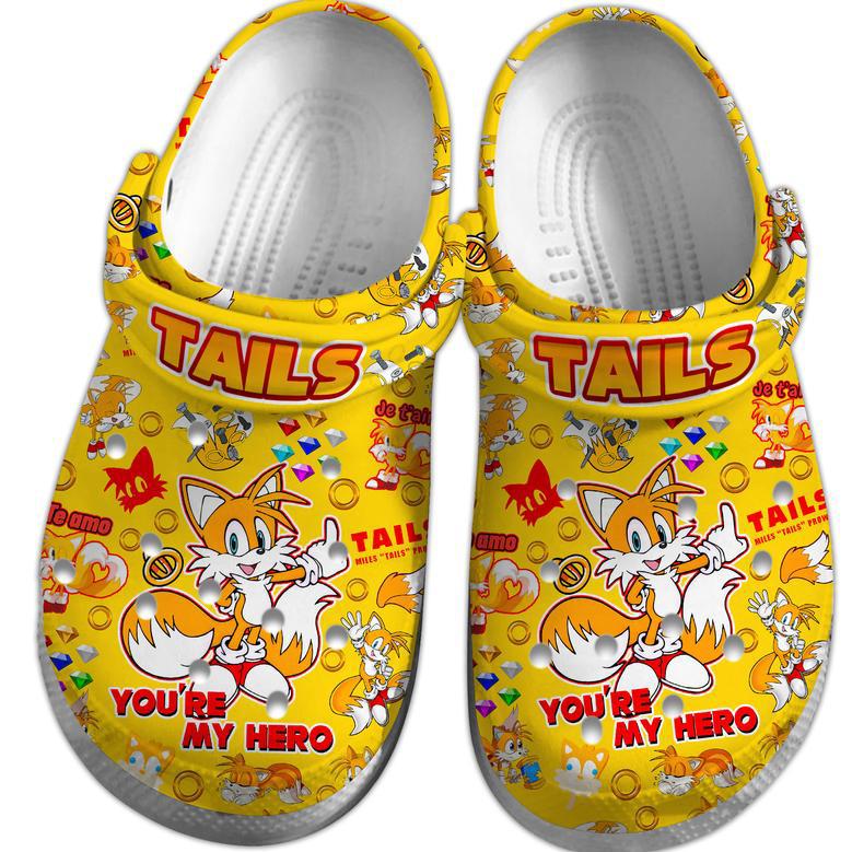 Sonic The Hedgehog Game Movie Crocs Crocband Clogs Shoes