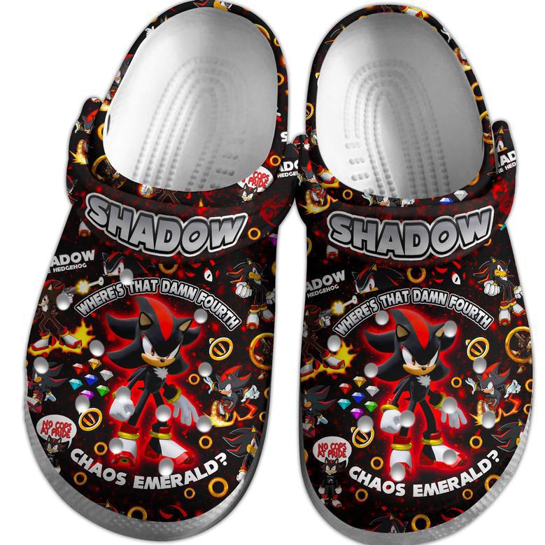 Sonic The Hedgehog Game Movie Crocs Crocband Clogs Shoes