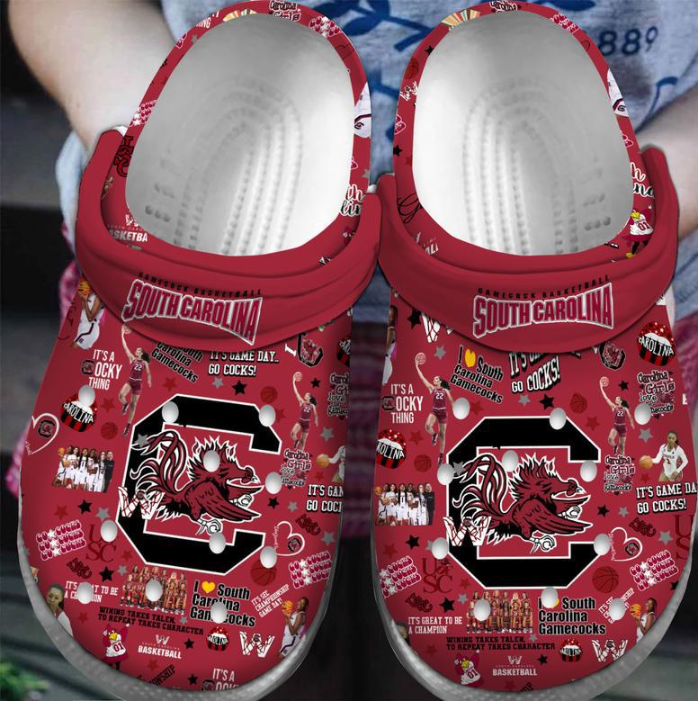 South Carolina Gamecocks Ncaa Sport Crocs Crocband Clogs Shoes For Men Women And Kids