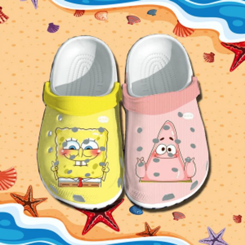 Spongebob Squarepants Crocs Clog Shoes