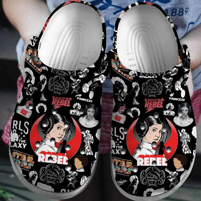 Star Wars Movie Leia Mother Day Crocs Crocband Clogs Shoes