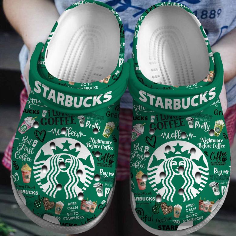 Starbucks Crocs Crocband Clogs Shoes