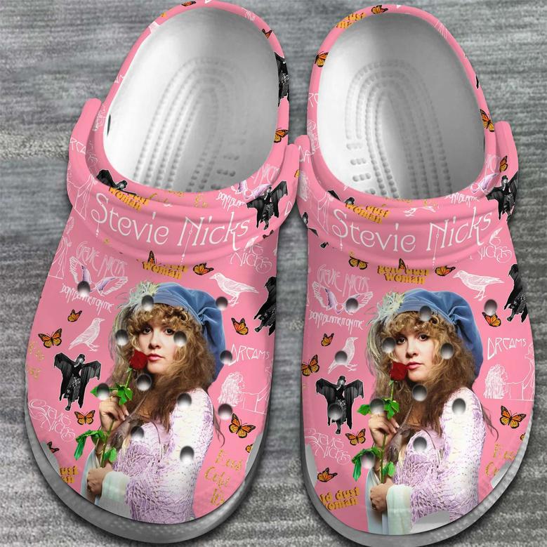 Stevie Nicks Music Crocs Crocband Clogs Shoes