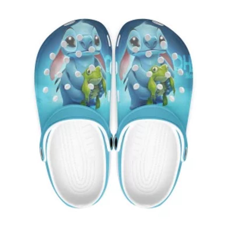 Stitch Lilo And Stitch Cartoon Crocs Crocband Shoes Clogs Custom Name For Men Women And Kids