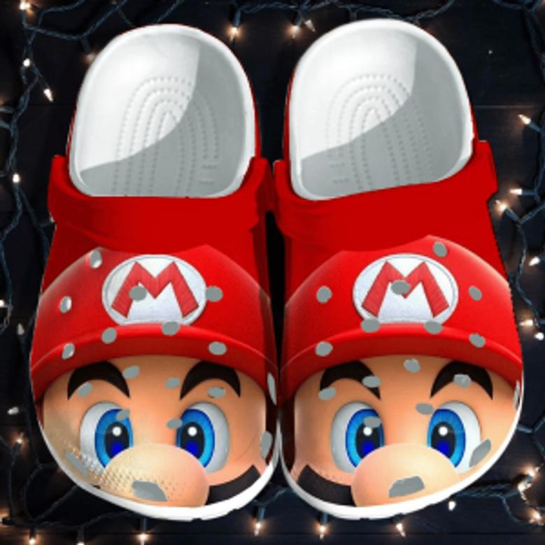 Super Mario Bros Crocs Clog Shoes