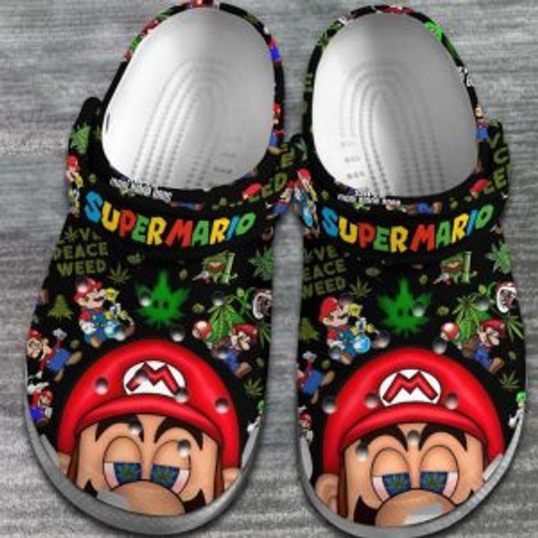 Super Mario Clogs Crocband Comfortable Shoes Crocs