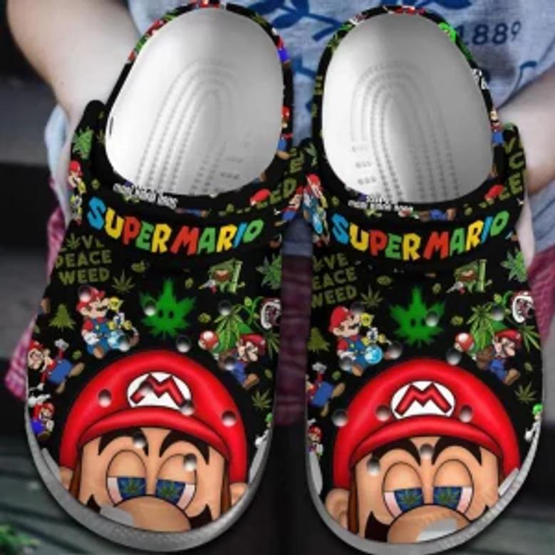 Super Mario Clogs Crocband Comfortable Shoes Crocs