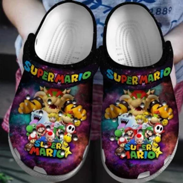 Super Mario Clogs Crocband Shoes Comfortable Crocs