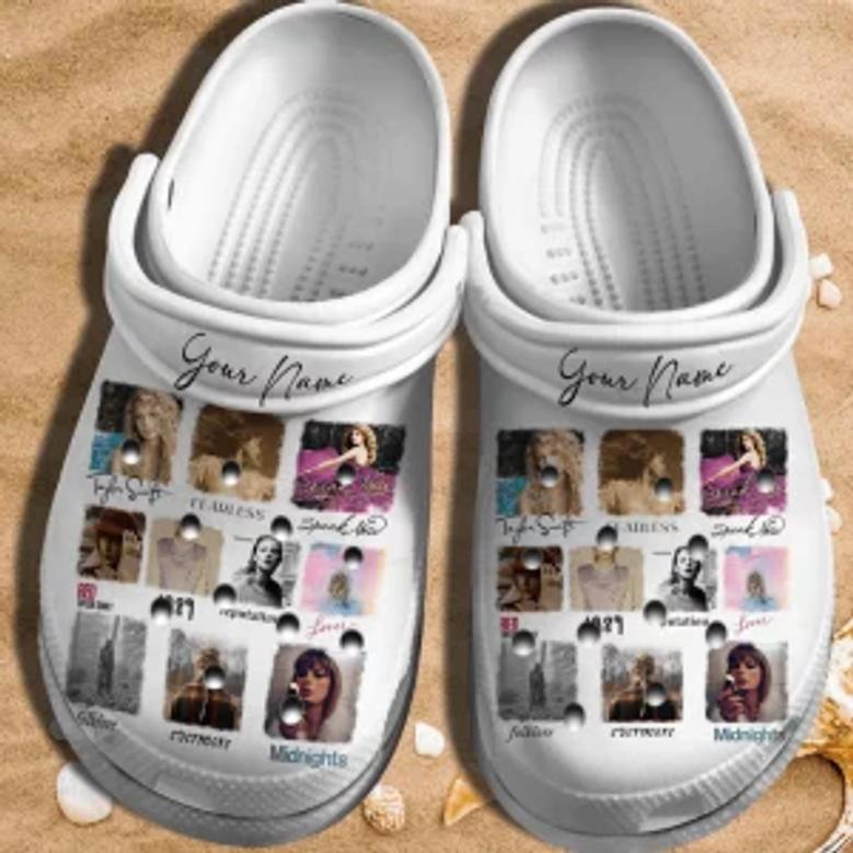 Taylor Swift Crocband Clogs Comfortable Shoes Crocs